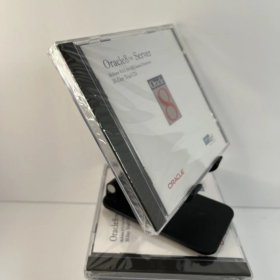 Sealed Oracle 8 Server CD-ROM 8.0.5 AIX | 30-Day Trial Vintage IBM Software - Image 3 of 4