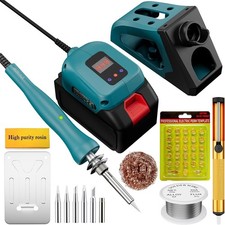 60W Cordless Soldering Iron Station Tool Portable Electric  Soldering Iron Kit