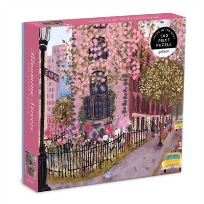 Blooming Streets 500 Piece Puzzle by Galison (Jigsaw)