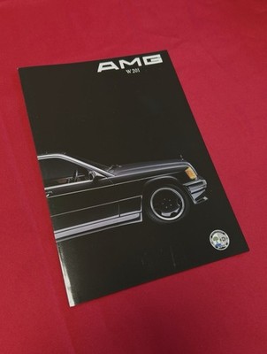 1991 Pre Merger AMG W201 3.2  Broschure Prospekt Catalog 190E 3.6