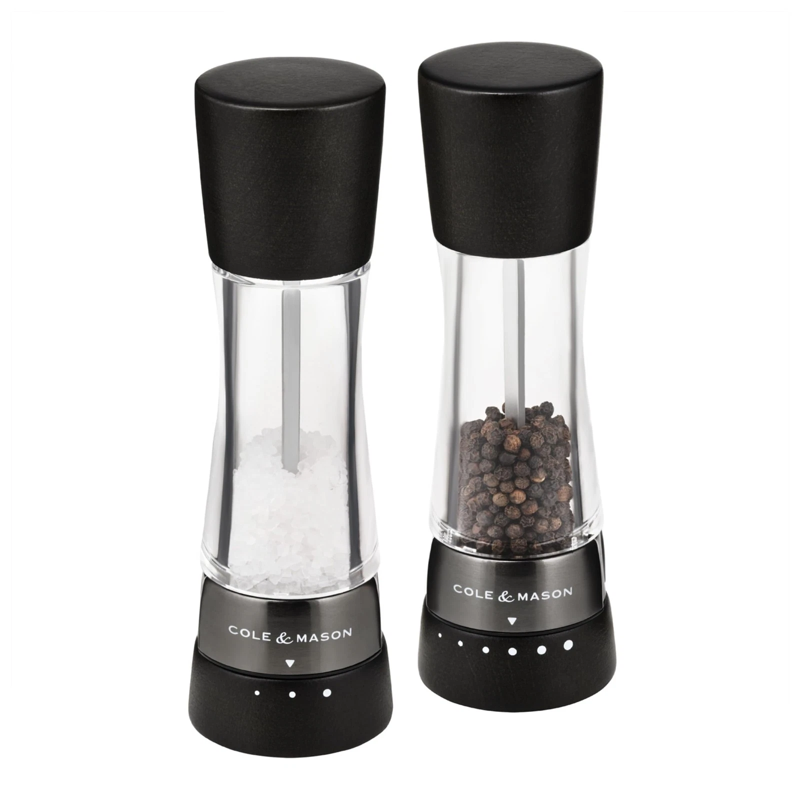 Cole & Mason Derwent Black Wood Salt & Pepper Mill Set 190mm
Opens in a new window or tab
