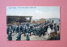 Cartolina Tripoli Italiana Sbarco delle Truppe 11/10/1911 non  viaggiata 