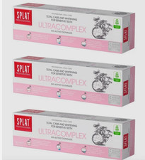 Splat Professional Ultracomplex Toothpaste, Comprehensive PACK OF 3 EXP 03/27