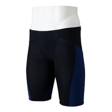 MIZUNO Men's Racing Swimsuit GX SONIC LITE Half Spats N2MBD010 99: Black x