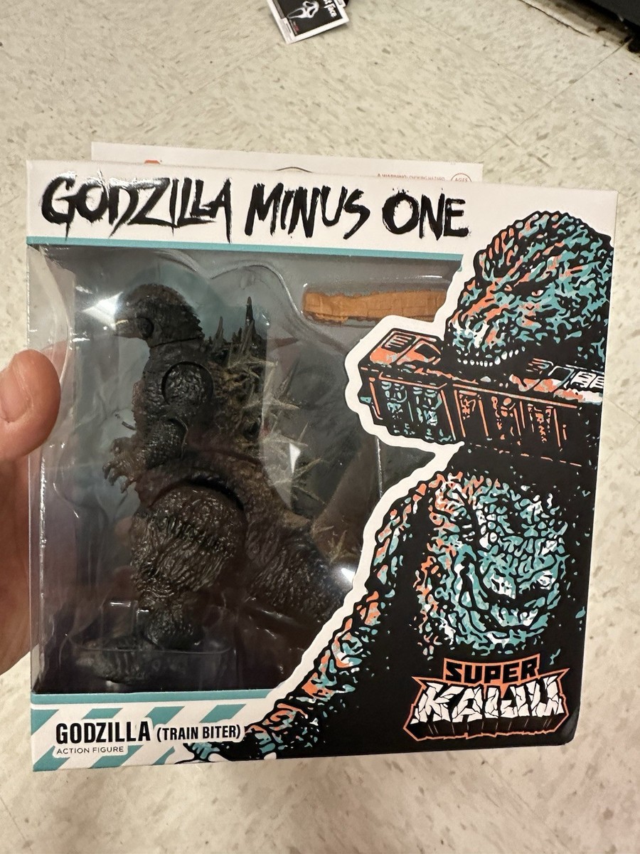 super 7 godzilla minus one super kaiju train biter | eBay