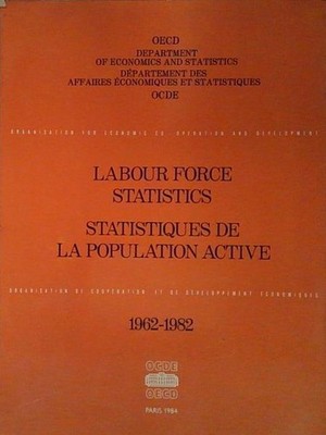 ARBEITSKRAFT STATISTIK ERWERBSBEVÖLKERUNGSSTATISTIK 1962 1982