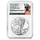 2024-W Proof $1 American Silver Eagle Congratulations Set NGC PF70UC ER Black