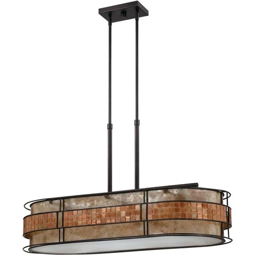 Laguna - 3 Light Pendant - 21 Inches high Island Light Quoizel Lighting - Picture 3 of 6