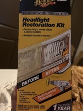 Meguiars Heavy Duty Headlight Restoration Kit Drill Not Included