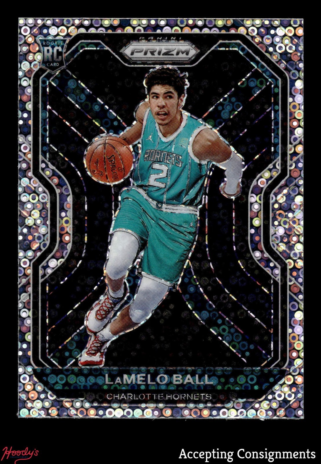 2020-21 Panini Prizm Fast Break Variation #278 LaMelo Ball SP ROOKIE RC HORNETS