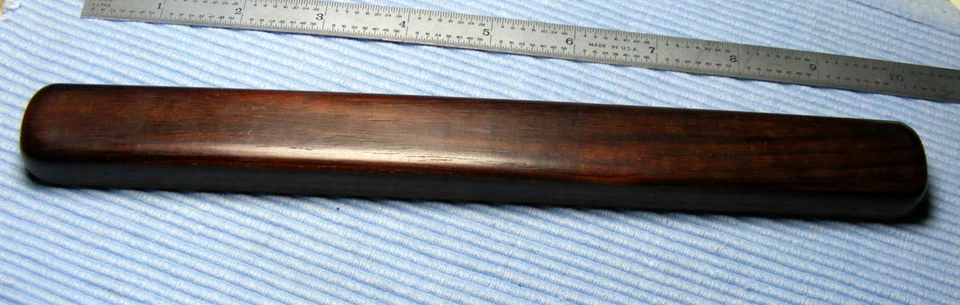 Palillos de madera dura vintage de 9 pulgadas con estuche Foto 3 de 3