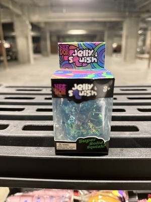 NeeDoh Blue Jelly Squish Jellyfish Fidget Sensory Toy - US Seller