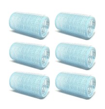6-Pack Self-Grip Hair Rollers, 3.0cm -3.2cm 1"-1.2" Curlers for Volume, Random