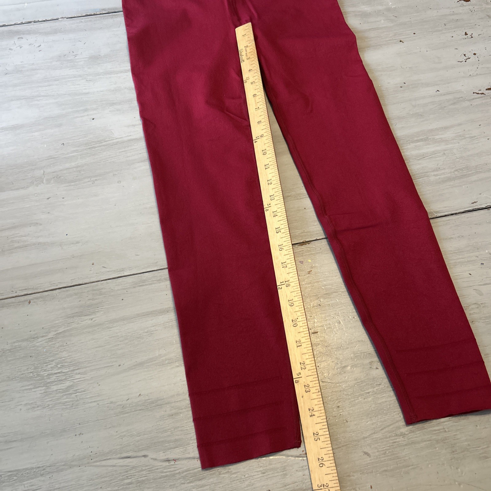 Fabletics Maroon Sculptknit Compression Legging S… - image 2
