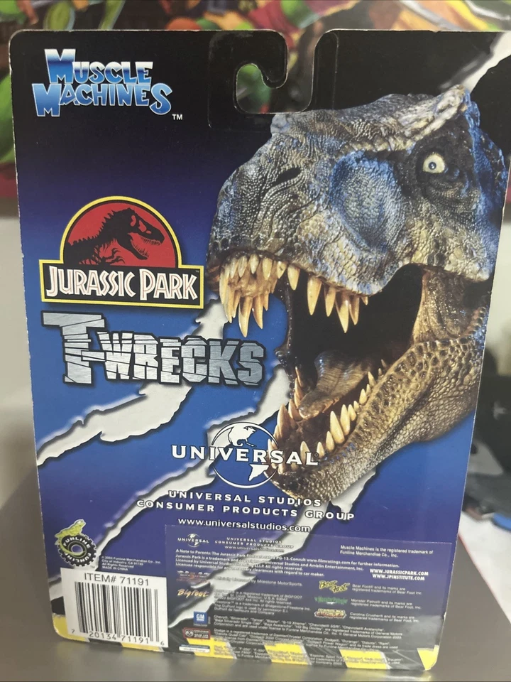 BIGFOOT Monster Truck Muscle Machines 1:64 Scale 2003 Jurassic Park M064-03-04 - Image 2 of 2