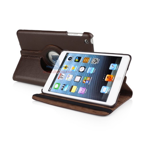 New Smart 360 Rotating Case For Apple iPad Mini + Free Screen Protector & Stylus - Picture 10 of 26