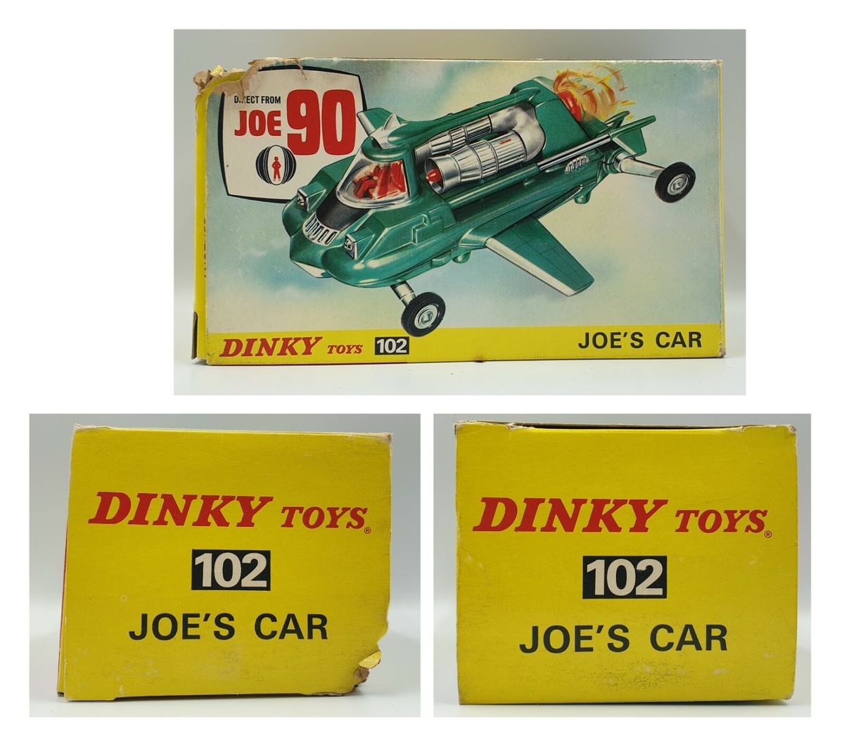 現状品 DIRECT FROM JOE 90 DINKYTOYS SAM'S CAR KEYLESS CLOCKWORK