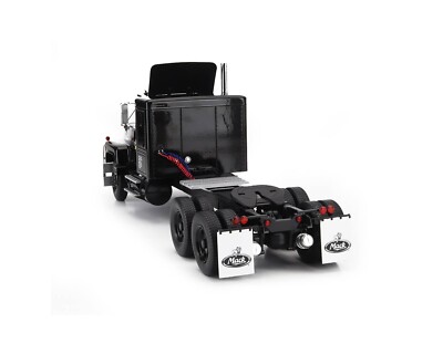 1974 MACK RL700L TRACTOR TRUCK 3-ASSI BLACK 1:18 SCALE BY ROAD