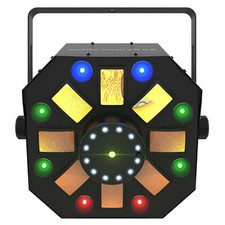 Chauvet DJ Swarm Wash FX ILS RGBAW UV DMX LED Rotating Derby/Laser/Strobe Light