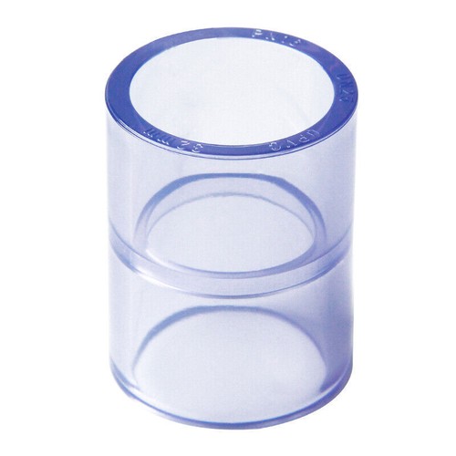 Transparency PVC Pipe Connector Water Tube Adpater Hose Fitting 20-110mm Diamter - Picture 20 of 40