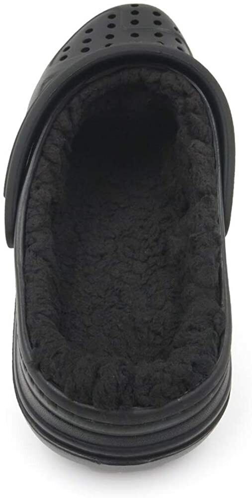 AMOJI Fluffy Clogs Fur Lined Crocs for Men Women Size 5 & 6 eBay