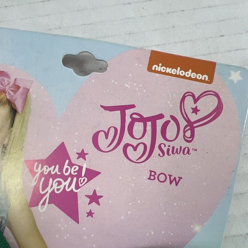 Nickelodeon JoJo Siwa Girls Signature Collection Basic Hair Bow Clip Gray - Picture 3 of 6