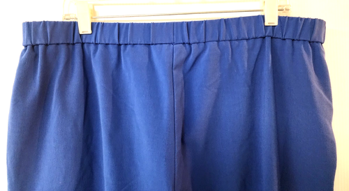 Pantalones elásticos para mujer Sag Harbor talla 16 azules - Imagen 4 de 5