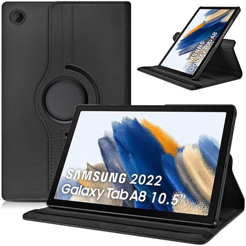 Tablet Case For Samsung Galaxy Tab A8 10.5"2022 Smart Leather Cover 360 Rotating - Picture 4 of 24