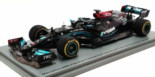 1:43 SPARK MODELLINO AUTO MERCEDES F1 PETRONAS HAMILTON WINNER SPANISH GP 2021 - Foto 5 di 8