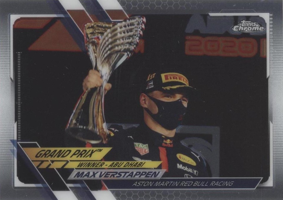 2021 Topps Chrome Formula 1 - Max Verstappen #154 - 1 of 1