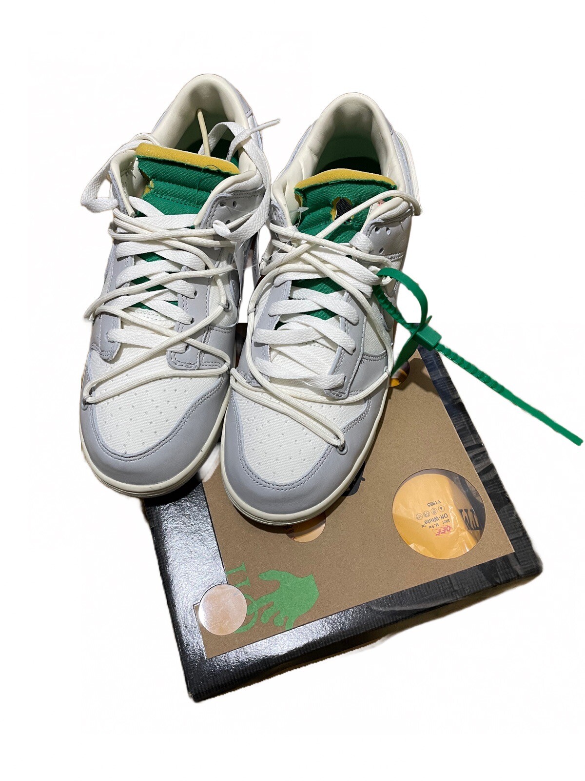 OFF WHITE X NIKE Nike x off white Dunk Low lotto 25