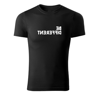 Modisches Premium Herren T Shirt mit Aufrduck Männer Be different  -NEU S-XXXL