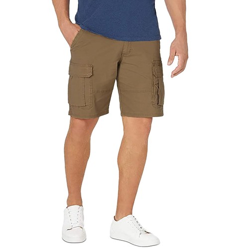 WRANGLER Mens Cargo Combat Relaxed Fit Shorts Cotton Twill Bottoms Size 28-54@ - Picture 14 of 31