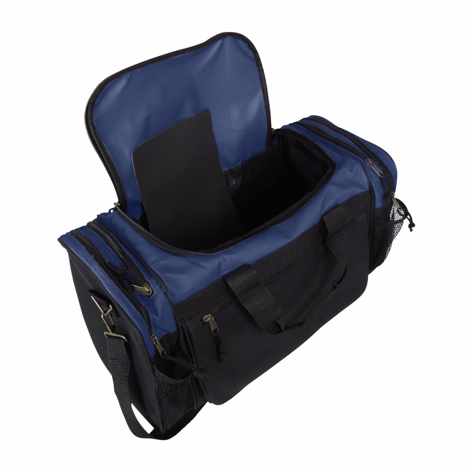 Brand New Duffle Bag Sports Duffel Bag in Navy Blue and Black Gym Bag 812822023576 eBay