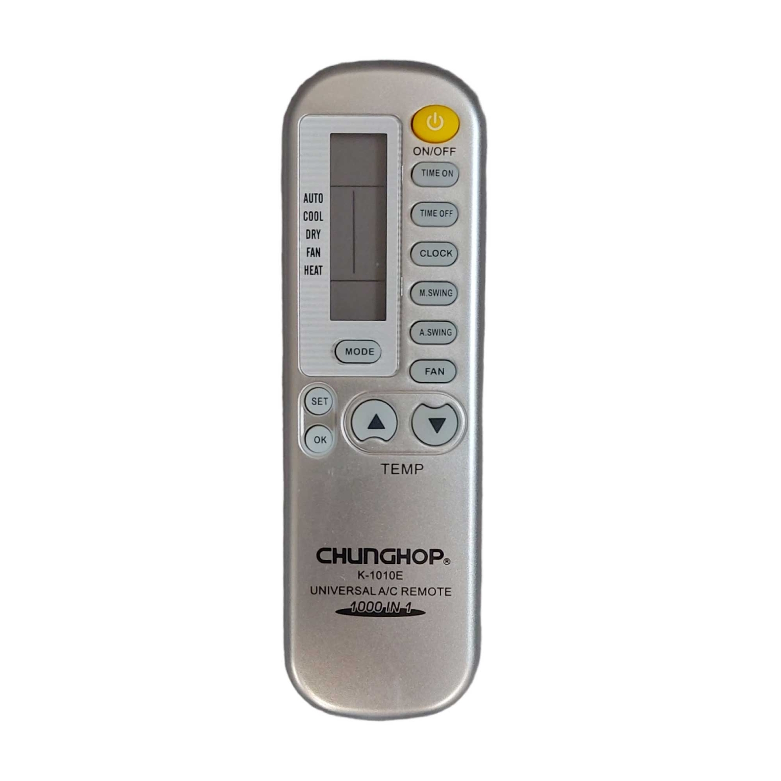 NNEDSZ Air Conditioner AC Remote Control Silver - For TOBO TONGLI TOSHIBA TOYO W