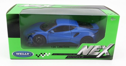Welly 1/24 Lotus Emira 2021 Blue WE24115B - Picture 5 of 5