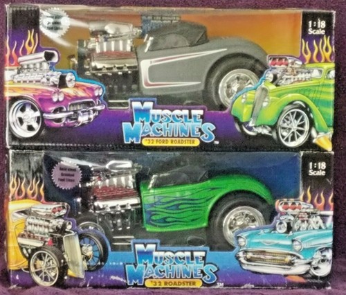 Muscle Machine 1/18 Scale Diecast 71166 - 1932 Ford Roadster