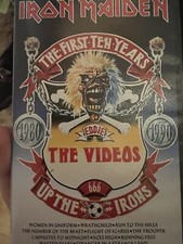 Iron Maiden Paul Dianno Signed VHS 