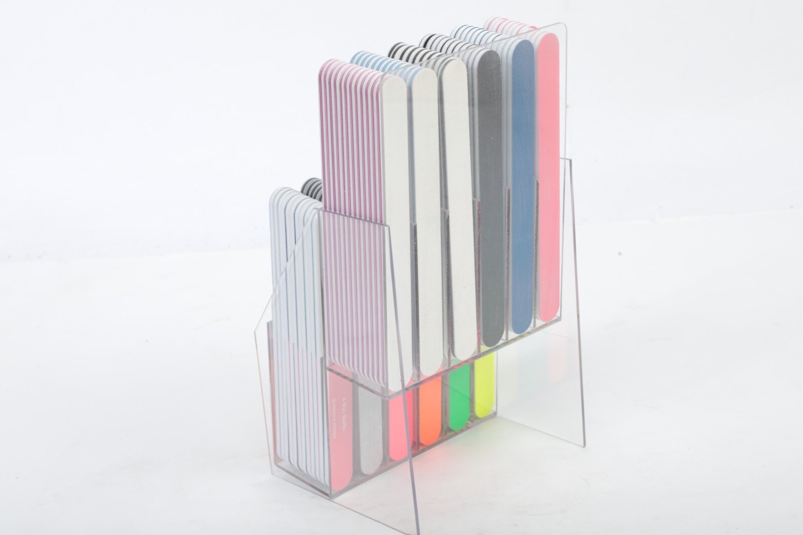 Tropical Shine Nail File Display With 144 Assorted Nail Files
