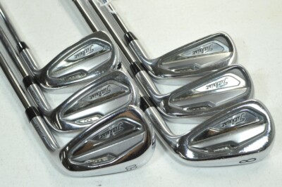 Titleist T100 2019 4-PW 50* Iron Set Right Stiff AMT Tour White 