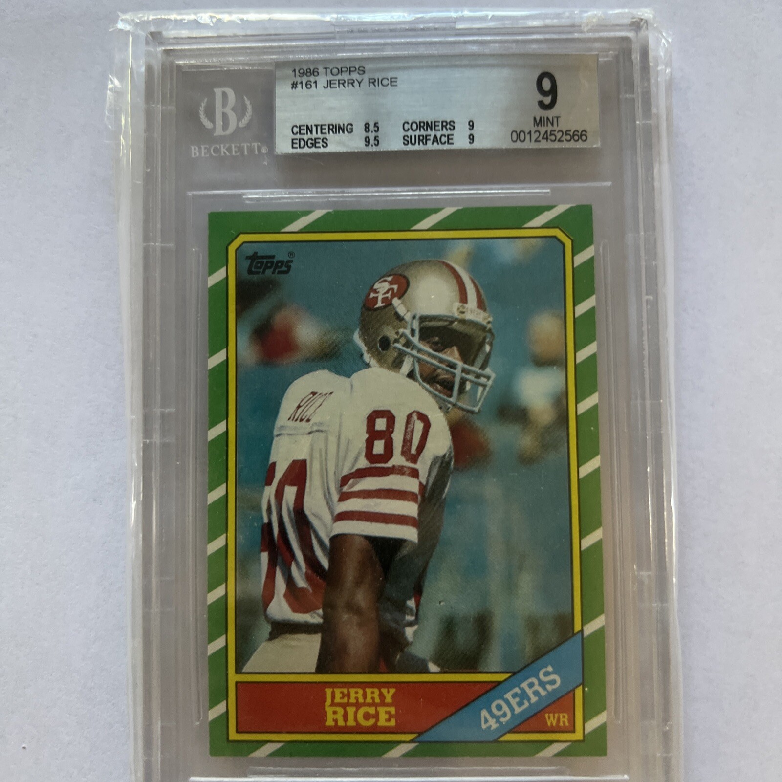 Jerry Rice Football Cards - The Best Current Ebay Cards for Sale