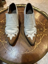 Vintage 80 s/90 s Guess by Georges Marciano Suede Cowboy Ankle Bootie Sz 8