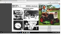 Bolens G14 n H 14 ractor service parts n owners manual library