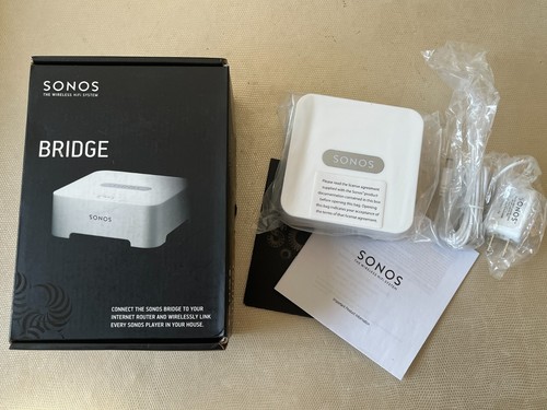 SONOS BRIDGE Set of 2 BRAND NEW units in Open Box Condition w/ SONOS Power Cords - Picture 8 of 16