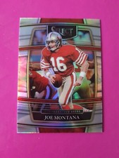 2021 Panini Select #36 Joe Montana- San Francisco 49ers- Silver Holo