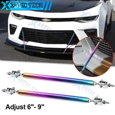 6''-9'' NEO Sporty Bumper Strut Rod Tie Stabilizer Bar 2Pcs For Chevy Camaro