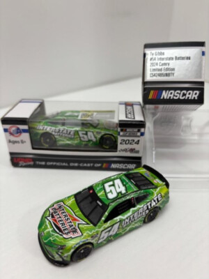 NASCAR TY GIBBS 2024 #54 INTERSTATE BATTERIES 1/64 CAR