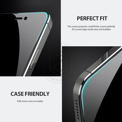 For iPhone 16 16e 15 14 13 12 11 Pro Max XR Plus Privacy Glass Screen Protector - Photo 8 sur 47