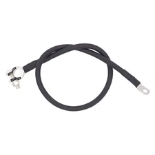 4 AWG Gauge Custom Battery Cable Black Negative Terminal Car Power Wire Inverter