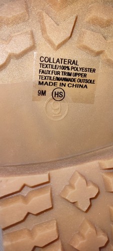 POP Womens Boots Size 9 M Cognac. (3) - Picture 10 of 10